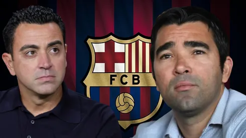 Xavi y Deco.