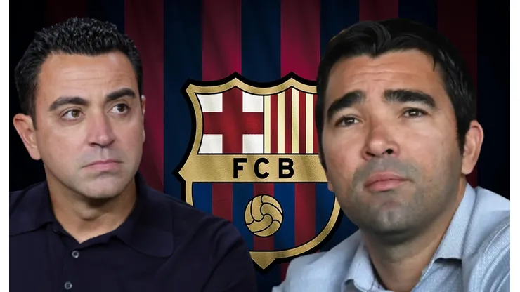 Xavi y Deco.