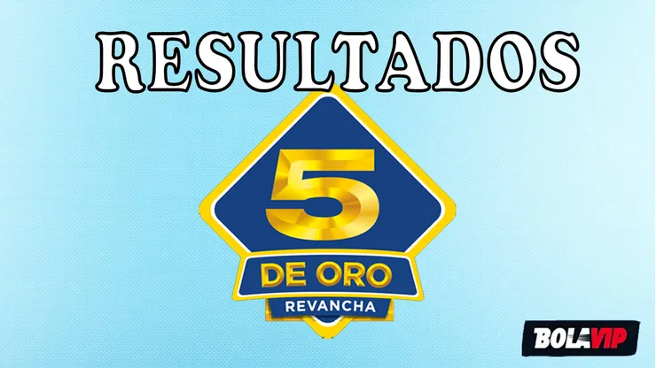 Resultado del 5 de Oro de HOY miércoles 23 de agosto 2023