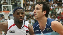 LeBron James y Emanuel Ginóbili.