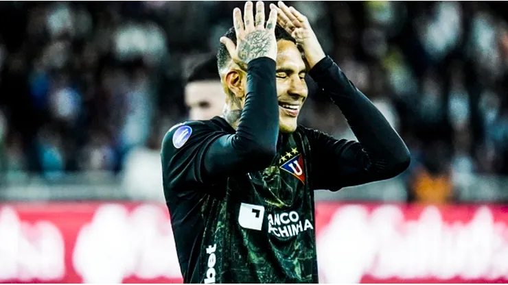 ¿Empiezan a estar inconformes? Directivo de LDU Quito habla sobre el rendimiento de Paolo Guerrero