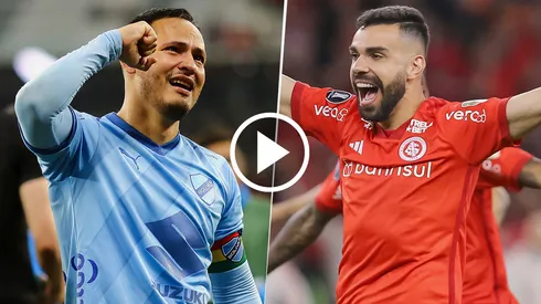 Bolívar vs. Internacional por la Copa Libertadores.