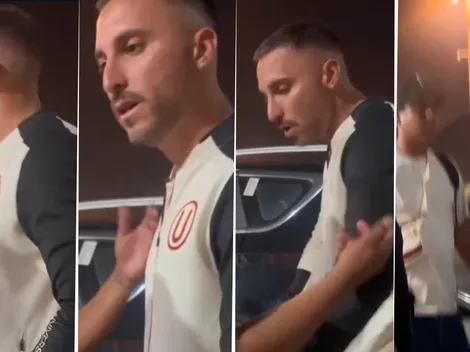 Emanuel Herrera tuvo TENSA CONVERSACIÓN con la barra de Universitario de Deportes