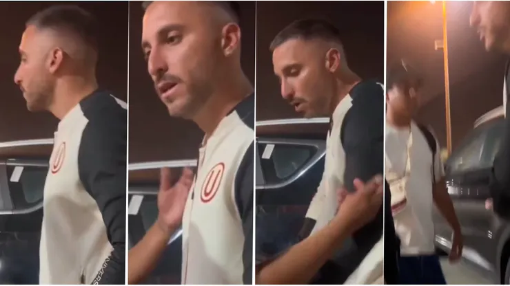 Emanuel Herrera tuvo TENSA CONVERSACIÓN con la barra de Universitario de Deportes
