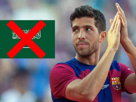 Sergi Roberto rechazó una oferta multimillonaria de Arabia Saudita