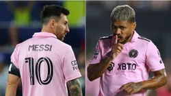 Lionel Messi y Josef Martínez.