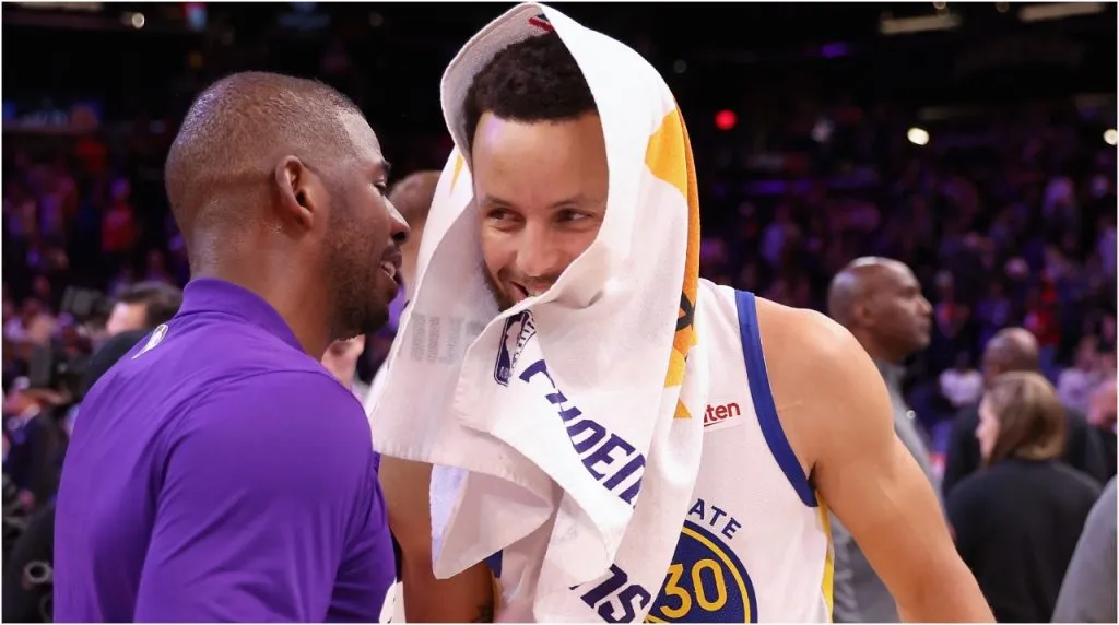 Stephen Curry y Chris Paul (Foto: Christian Petersen / Getty Images)