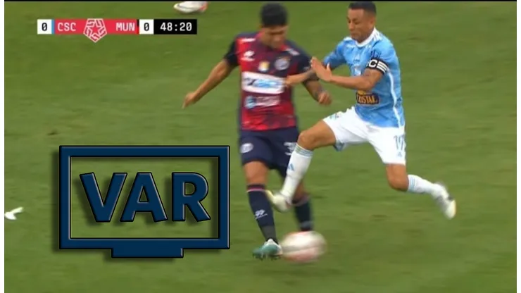 CONAR acepta grotesco horror del VAR por no expulsar a Yoshimar Yotún