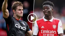 Crystal Palace vs. Arsenal por la Premier League.