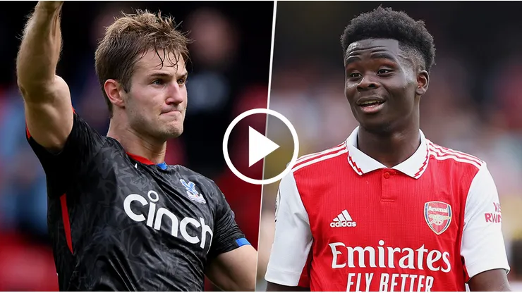 Crystal Palace vs. Arsenal por la Premier League.