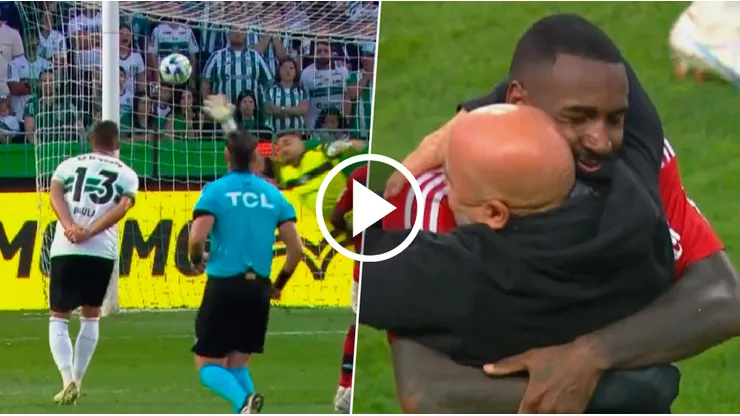 Gerson la clavó en un ángulo para el triunfo y abrazó a Sampaoli