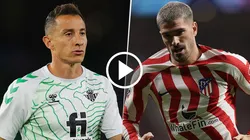 Betis vs. Atlético Madrid por la Copa de la Liga.