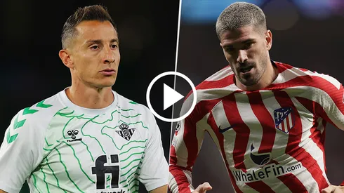 Betis vs. Atlético Madrid por la Copa de la Liga.