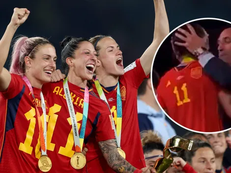 VIDEO | Polémico: el beso de Rubiales a Jenni Hermoso en la final del Mundial Femenino