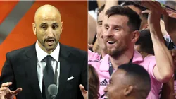 Manu Ginóbili y Lionel Messi.