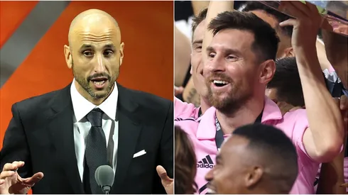 Manu Ginóbili y Lionel Messi.