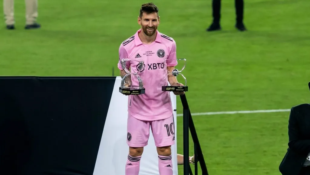 Messi se llevó los premios MVP y Bota de Oro de la Leagues Cup.