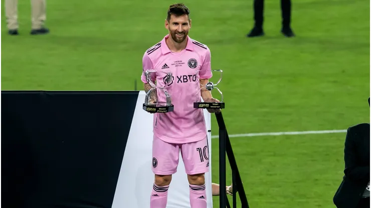 Messi se llevó los premios MVP y Bota de Oro de la Leagues Cup.