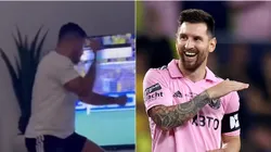 Kun Agüero y Lionel Messi.