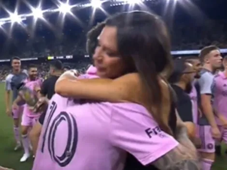 No fue Antonela: La primera mujer que festejó con Messi el título de Inter Miami