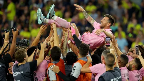 Messi, en alzas tras el título de Inter Miami.