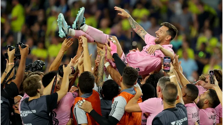 Messi, en alzas tras el título de Inter Miami.