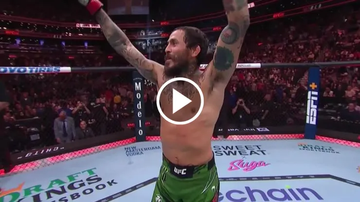 El ecuatoriano ganó su pelea en la UFC.