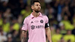 Messi se calentó por el autogol que terminó con el empate de Nashville.