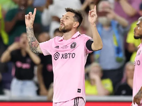 ¡Qué coincidencia! Messi marcó gol en todas las rondas de Leagues Cup... como en el Mundial de Qatar