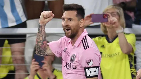 Lionel Messi gol vs. Nashville en final Leagues Cup 2023.