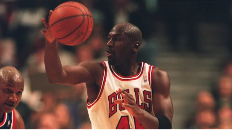 Michael Jordan vs. Detroit Pistons.