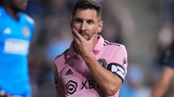 Lionel Messi, pensativo.