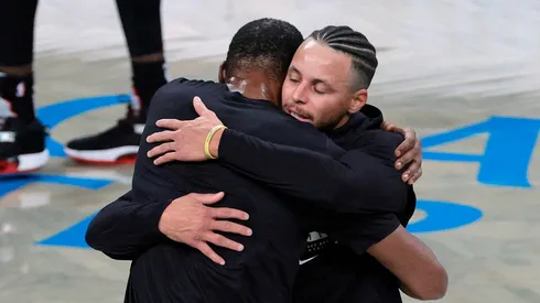 Kevin Durant y Stephen Curry.