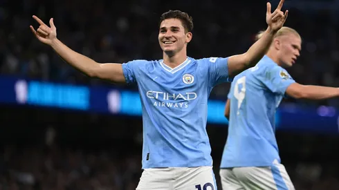 Julián Álvarez fue el goleador del triunfo de Manchester City ante Newcastle.