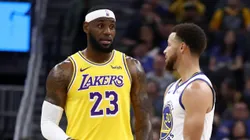 LeBron James y Stephen Curry.