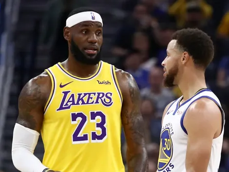 LeBron no se contuvo y le pidió a Nike 8 entradas para ver a Curry