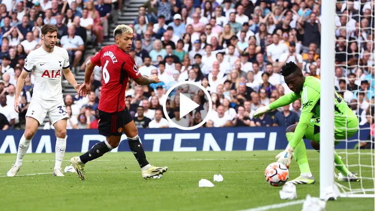 VIDEOS: con gol en contra de Lisandro Martínez, Manchester United perdió ante Tottenham
