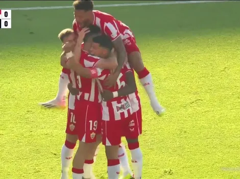 VIDEO: Enorme asistencia de Robertone para el gol de Almería vs. Real Madrid