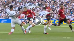 Polémica decisión: Cuti Romero puso la mano ante el disparo de Garnacho pero el VAR no vio nada