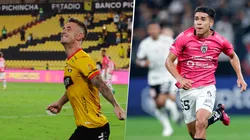 Los dos jugadores se encontraron al final del partido.