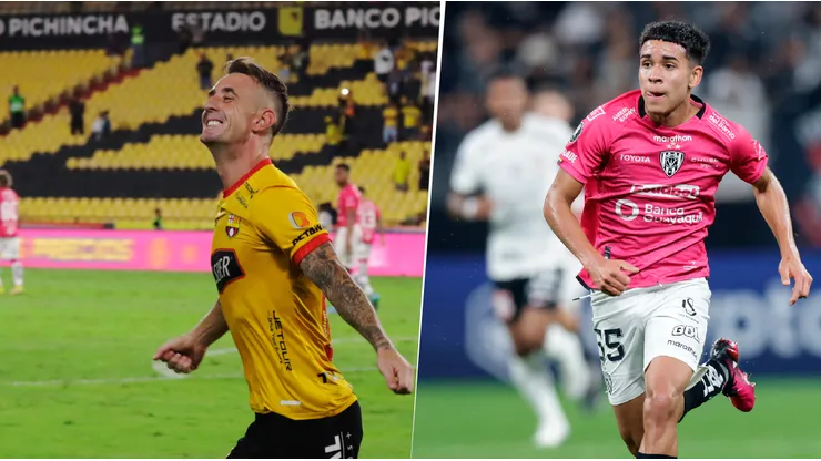 Los dos jugadores se encontraron al final del partido.