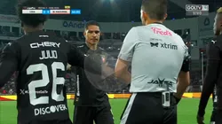 El gesto de Paolo Guerrero tras ser cambiado