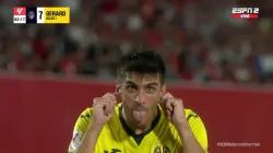 El delantero, clave en Villarreal.
