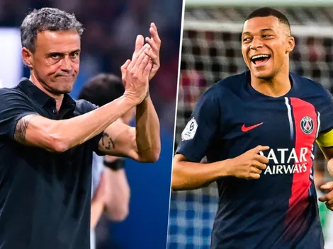 Luis Enrique 'perdona' a Mbappé y estará ante Toulouse