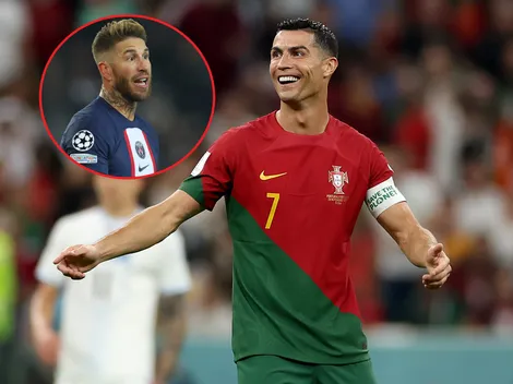 CR7 se burló de los seguidores de Sergio Ramos en Instagram