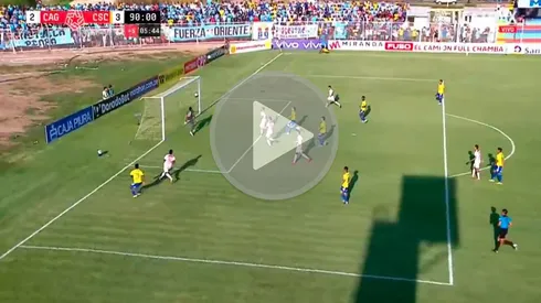 ¡Locura Celeste en Piura! Cristal le dio vuelta al marcador