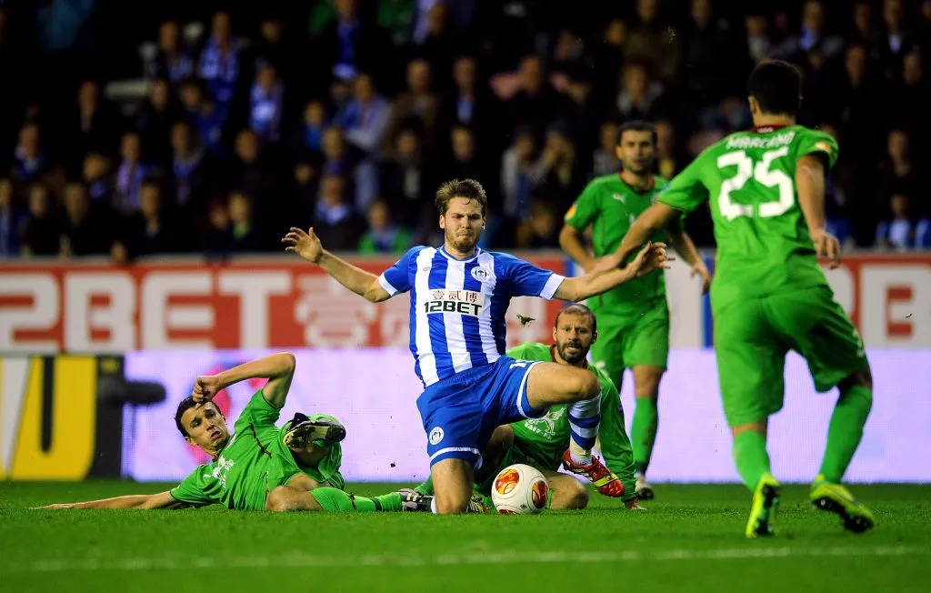 Wigan fue el momento más oscuro de su carrera. (Photo by Chris Brunskill/Getty Images)