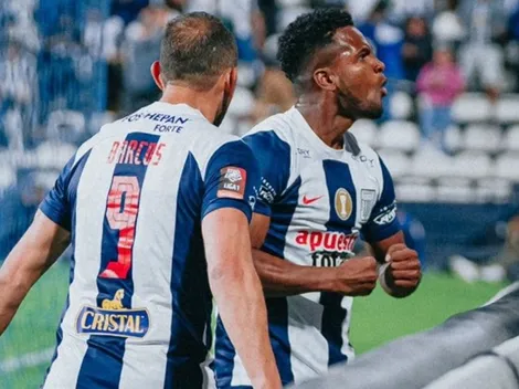 Hernán Barcos, el hombre más feliz de Alianza Lima por el triunfo