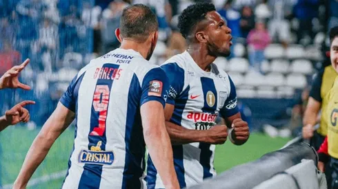 Hernán Barcos, el hombre más feliz de Alianza Lima por el triunfo