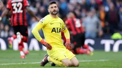 Hugo Lloris no sería bien recibido en la Lazio por decisión de Maurizio Sarri. Getty Images.